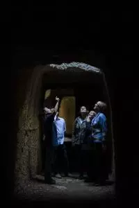 Visite des tunnels antiques à Sernhac