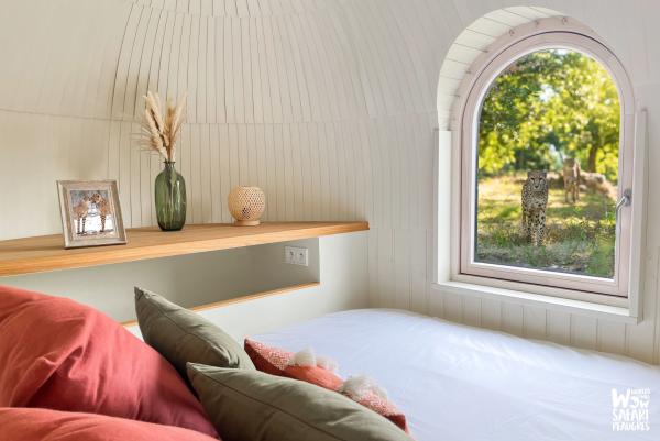 Les Huttes guépards du Safari de Peaugres