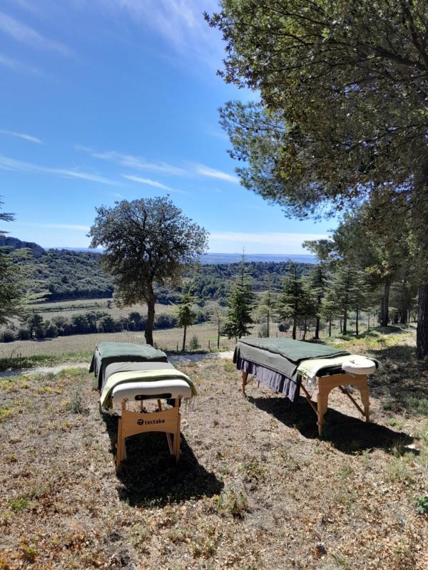 Massages dans les vignes - Domaine de Durban