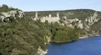Vue sur les gorges de l'Ardèche