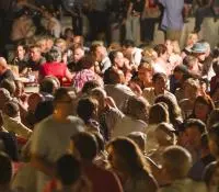 Fête viticole dans les vignobles de la Vallée du Rhône