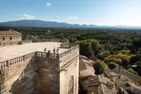 Vue depuis les hauteurs du château de Grignan