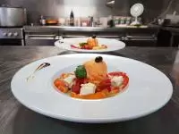 Assiette servie au restaurant La Table de Cousignac