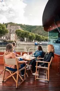 Apéro sur l'eau sur le Rhône