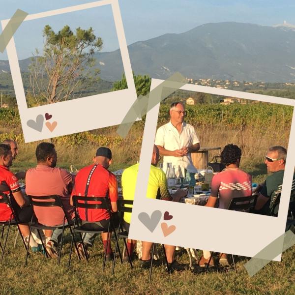 Balade et Dégustation Mets & Vins : « Le maillot à pois des saveurs » au Domaine de Mas Caron