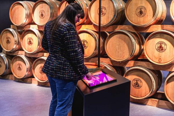 Visite du parcours sensoriel et immersif de Néovinum