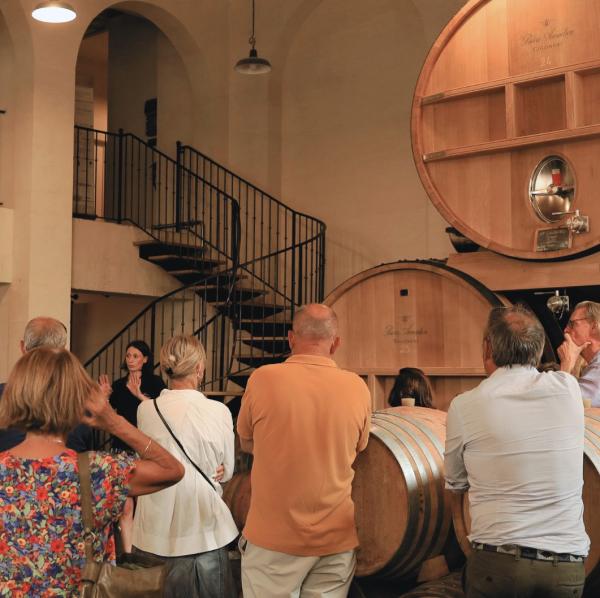 Découverte du chai et dégustation chez Pierre Amadieu