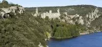 Vue sur les gorges de l'Ardèche